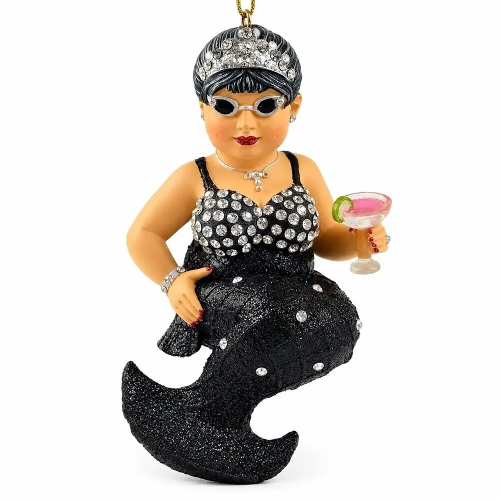 December Diamonds Margarita Diamond Mermaid Ornament 2010 Limited Production VTG